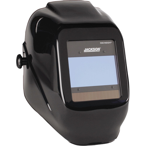 Insight Digital Variable ADF Welding Helmet, 2.36" L x 3.94" W View Area, 9 - 13 Shade Range, Black Dufferin Supply