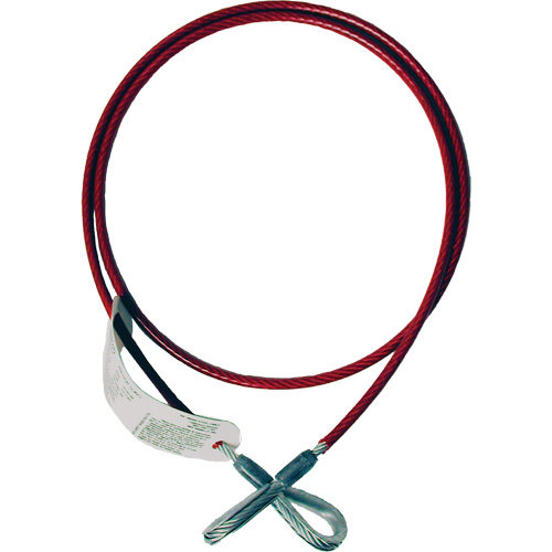 6' Anchorage Connector Cable, Sling, Temporary Use Dufferin Supply