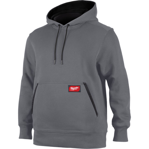 Midweight Pullover Hoodie, Men's, Small, Grey Dufferin Supply