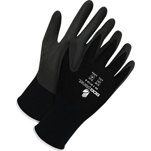 BDG Planet Coated Gloves, 2X-Small/5, Foam Nitrile Coating, 15 Gauge, Nylon/Spandex Shell Dufferin Supply
