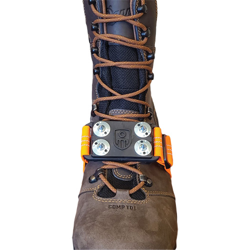 Crampon &agrave; glace anti&eacute;tincelles Midcleat, Acier au carbone, Traction Crampon, Taille unique Dufferin Supply