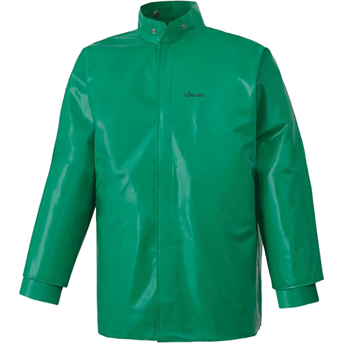 J43 380 Manteau CA-43 ignifuge et r&eacute;sistant aux produits chimiques et aux acides, Petit, Vert Dufferin Supply