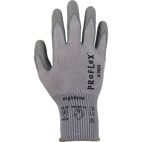 Gants r&eacute;sistant &agrave; la coupe Proflex 7024, Taille Petit, Calibre 13, Rev&ecirc;tement Polyur&eacute;thane, Enveloppe en Polyester/PEHP/Spandex, ASTM ANSI niveau A2/EN 388 niveau B Dufferin Supply