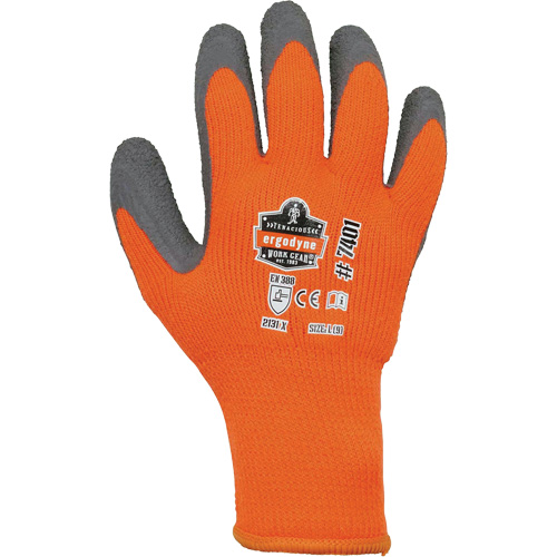 Gants de travail l&eacute;gers et enduits pour l'hiver ProFlex 7401, Moyen, R&ecirc;vetement Latex, Calibre 10 Dufferin Supply