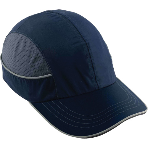 Skullerz 8950XL Bump Cap with Long Brim, Navy Blue Dufferin Supply
