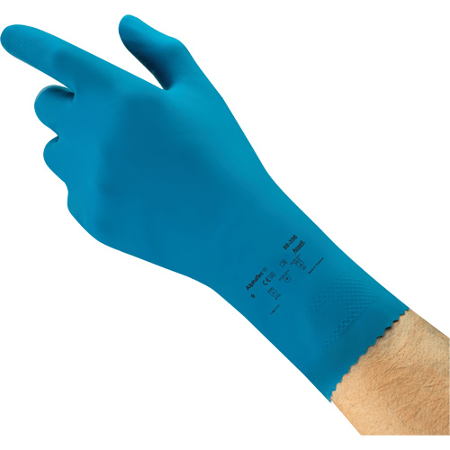 Gants r&eacute;sistants aux produits chimiques AlphaTec 88-356 pour l'industrie alimentaire, Taille 7, 12" lo, Latex de caoutchouc, 17 mils Dufferin Supply