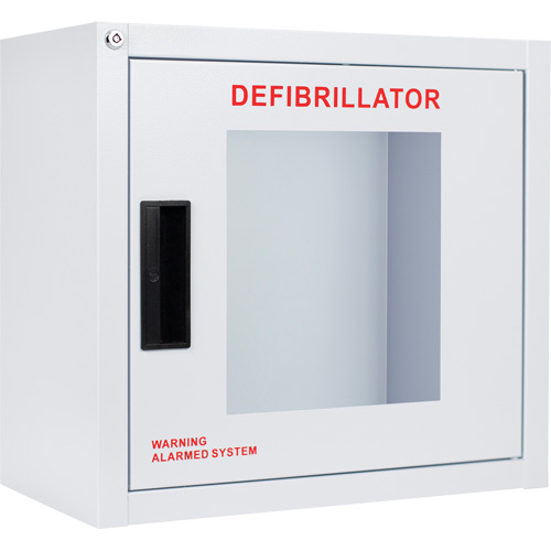 Grande armoire standard pour DEA avec alarme, Zoll AED Plus/Zoll AED 3/Cardio-Science/Physio-Control Pour, Non m&eacute;dical Dufferin Supply