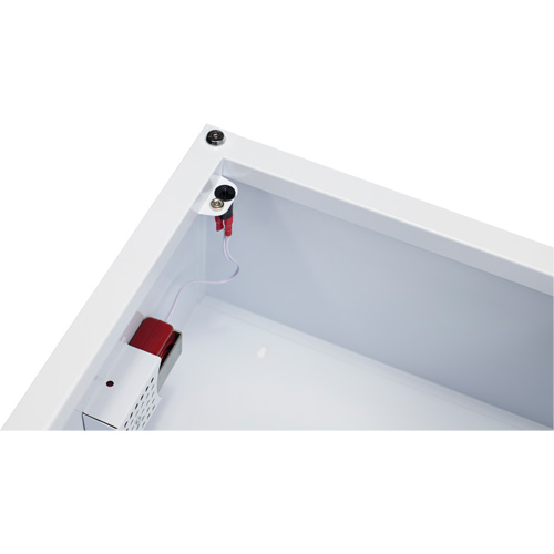 Grande armoire standard pour DEA avec alarme, Zoll AED Plus/Zoll AED 3/Cardio-Science/Physio-Control Pour, Non m&eacute;dical Dufferin Supply