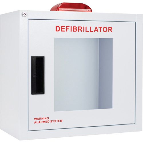Grande armoire standard pour DEA avec alarme & stroboscope, Zoll AED Plus/Zoll AED 3/Cardio-Science/Physio-Control Pour, Non m&eacute;dical Dufferin Supply