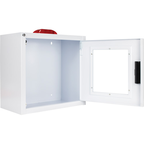Grande armoire standard pour DEA avec alarme & stroboscope, Zoll AED Plus/Zoll AED 3/Cardio-Science/Physio-Control Pour, Non m&eacute;dical Dufferin Supply