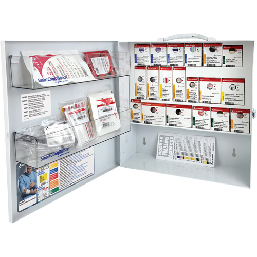 SmartCompliance&reg; First Aid Cabinet, Meets CSA Z1220-17 Type 2 Low-Risk Environment, Small (2-25 Workers) Dufferin Supply