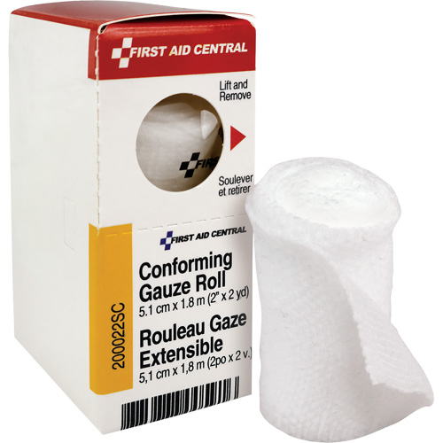 SmartCompliance&reg; Refill Conforming Stretch Gauze Bandage, Roll, 6' L x 2" W, Sterile, Medical Device Class 1 Dufferin Supply