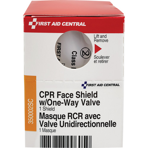 Recharge de visi&egrave;re RCR avec soupape unidirectionnelle SmartCompliance, Masque &agrave; usage unique, Classe 2 Dufferin Supply