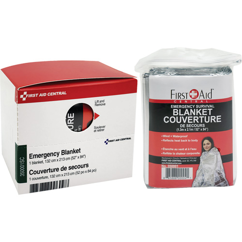 Recharge de couverture d'urgence SmartCompliance, PETP Dufferin Supply