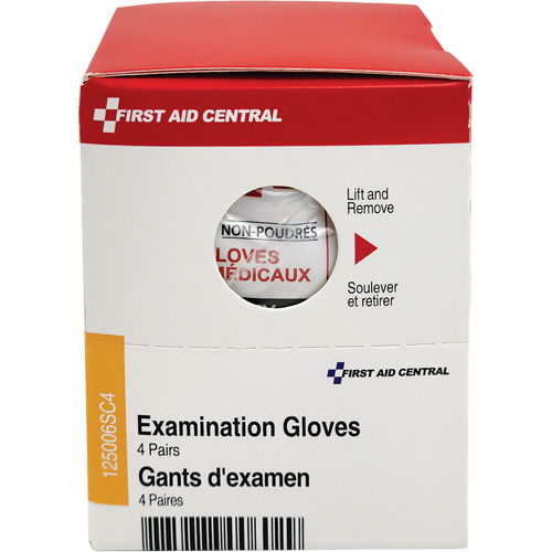Recharge de gants d'examen SmartCompliance, Vinyle, Sans poudre, Transparent, Classe 2 Dufferin Supply
