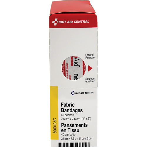 Recharge de bandages adh&eacute;sifs SmartCompliance, Rectangulaire/carr&eacute;e, 3", Tissu, Non st&eacute;rile Dufferin Supply