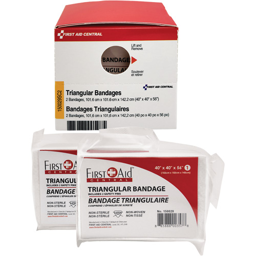 SmartCompliance&reg; Refill Triangular Bandages Dufferin Supply