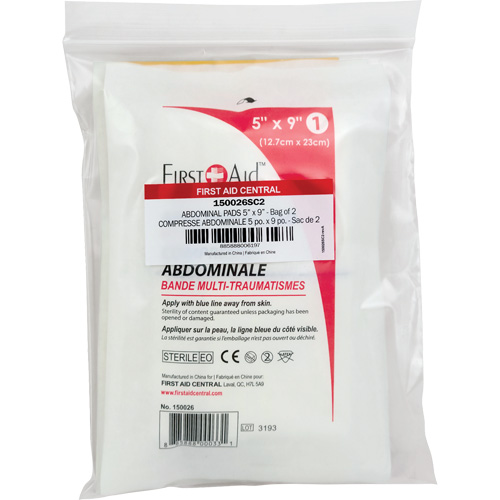 SmartCompliance&reg; Refill Abdominal Trauma Pads Dufferin Supply