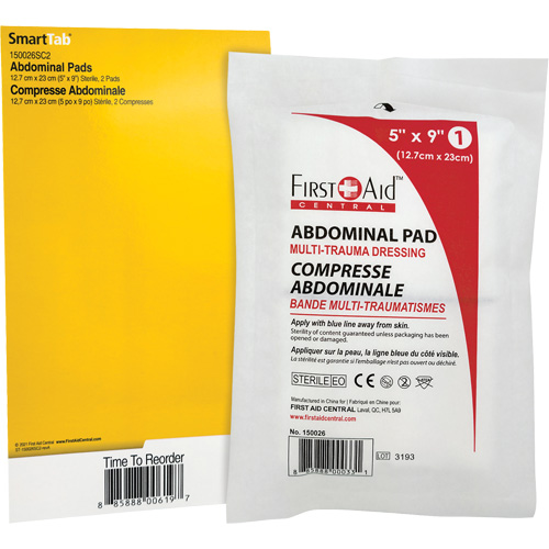 SmartCompliance&reg; Refill Abdominal Trauma Pads Dufferin Supply