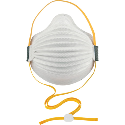 AirWave Disposable Respirator with SmartStrap&reg; & Full Foam Face Seal, P95, NIOSH Certified, Medium/Large Dufferin Supply