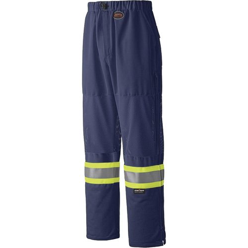 6003P Pantalon de s&eacute;curit&eacute; routi&egrave;re, Polyester, T-petit, Bleu marin Dufferin Supply