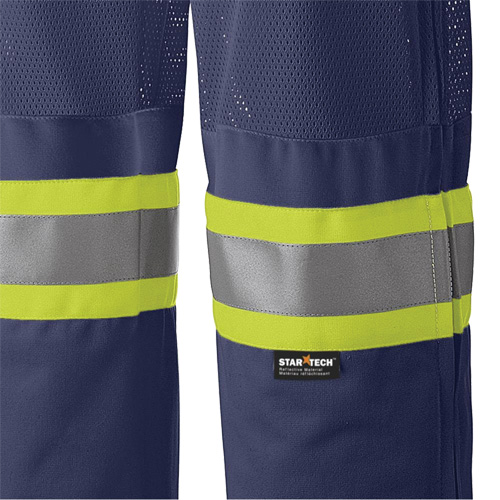 6003P Pantalon de s&eacute;curit&eacute; routi&egrave;re, Polyester, T-petit, Bleu marin Dufferin Supply