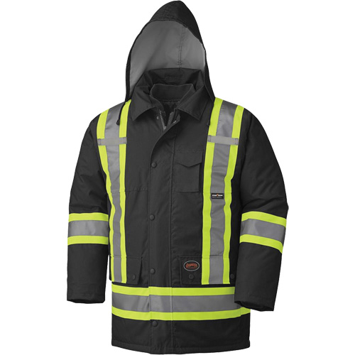5025 Waterproof 7-in-1 Parka, Black, X-Small Dufferin Supply