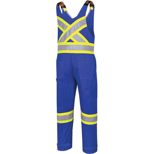 7714 FR-Tech&reg; Flame-Resistant Overalls, Small, Royal Blue Dufferin Supply