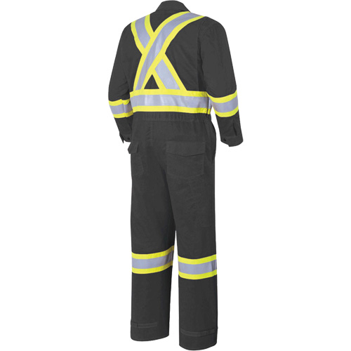 7702BKT FR-Tech&reg; Arc-Rated Coverall, Size 40 (Tall), Black, 10 cal/cm² Dufferin Supply