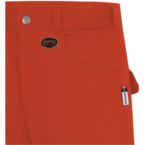 7765 Pantalon cargo de s&eacute;curit&eacute; haute visibilit&eacute; r&eacute;sistant aux arcs &eacute;lectriques FR-Tech 88/12, 32, x 34, Orange haute visibilit&eacute;, 10 cal/cm² Dufferin Supply