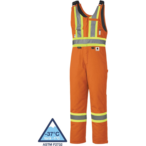 5534A Combinaison de s&eacute;curit&eacute; matelass&eacute;e ignifuge, Petit, Orange Dufferin Supply