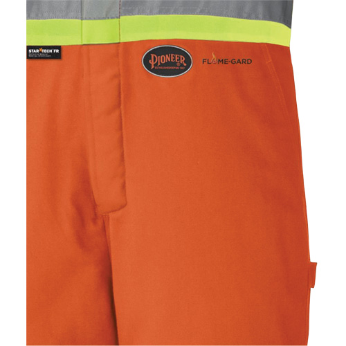 5534A Combinaison de s&eacute;curit&eacute; matelass&eacute;e ignifuge, Petit, Orange Dufferin Supply