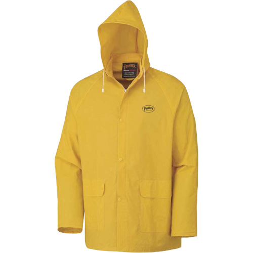 577 3-Piece Rain Suit, Polyester/PVC, 6X-Large, Yellow Dufferin Supply