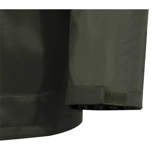 D8120J Nailhead Ripstop Tree Planter Hooded Jacket, Polyester/PVC, X-Small, Green Dufferin Supply