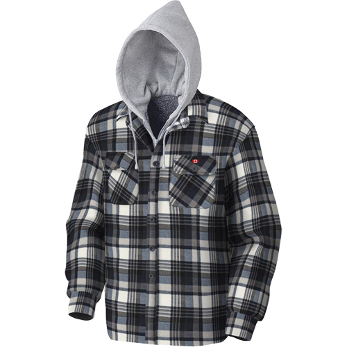 415BG Chemise &agrave; capuche matelass&eacute;e, Hommes, T-petit, Multicolore Dufferin Supply