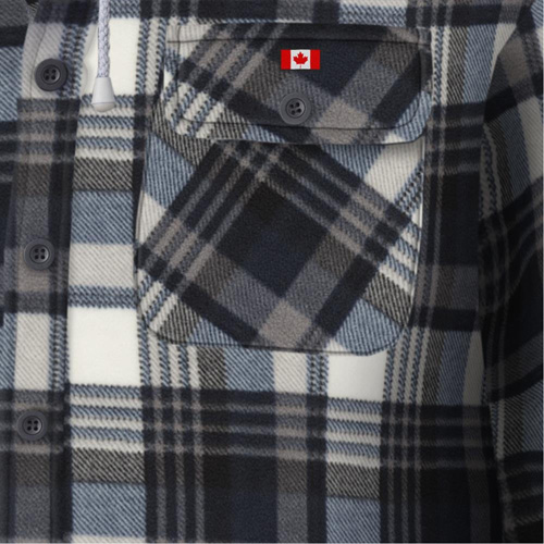 415BG Chemise &agrave; capuche matelass&eacute;e, Hommes, T-petit, Multicolore Dufferin Supply