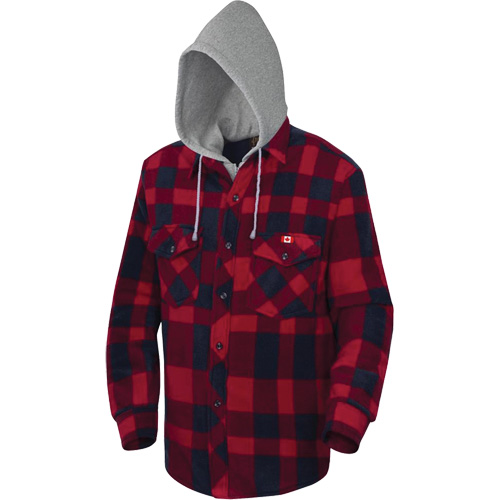 415RB Chemise &agrave; capuche matelass&eacute;e, Hommes, Petit, Multicolore Dufferin Supply