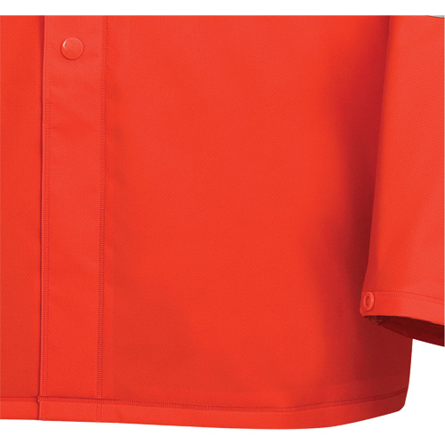 576J High-Visibility FR Rain Jacket, Small, High Visibility Orange Dufferin Supply