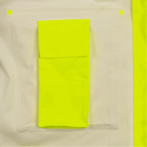 5881 FR/Arc-Rated Waterproof Rain Jacket, X-Small, High Visibility Yellow, 10 cal/cm² Dufferin Supply