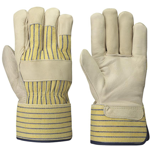 536 Fitter's Gloves, One Size, Grain Cowhide Palm Dufferin Supply