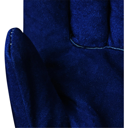 630 Gants d'appareilleur isol&eacute;s bleus, Taille unique, Paume en Cuir de vache refendu, Doublure en Boa Dufferin Supply