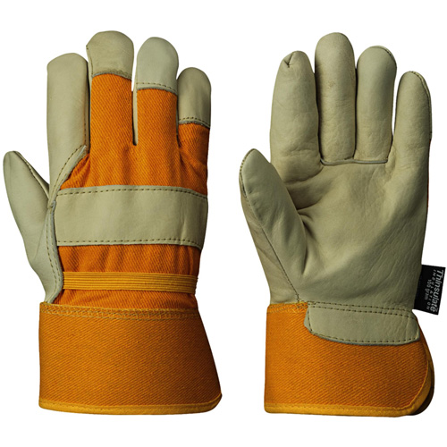 632 Gants d'appareilleur isol&eacute;s, Taille unique, Paume en Cuir fleur de vache, Doublure en Boa Dufferin Supply