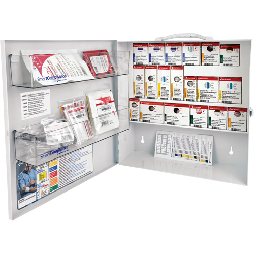 SmartCompliance&reg; First Aid Cabinet, Meets CSA Z1220-17 Type 2 Low-Risk Environment, Small (2-25 Workers) Dufferin Supply