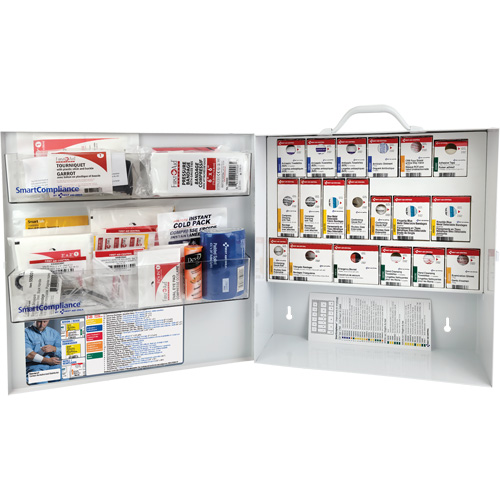 SmartCompliance&reg; First Aid Cabinet, Meets CSA Z1220-17 Type 3 High-Risk Environment, Small (2-25 Workers) Dufferin Supply