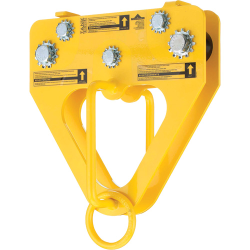 Chariot &agrave; r&eacute;servoir &agrave; bride standard, Acier Dufferin Supply