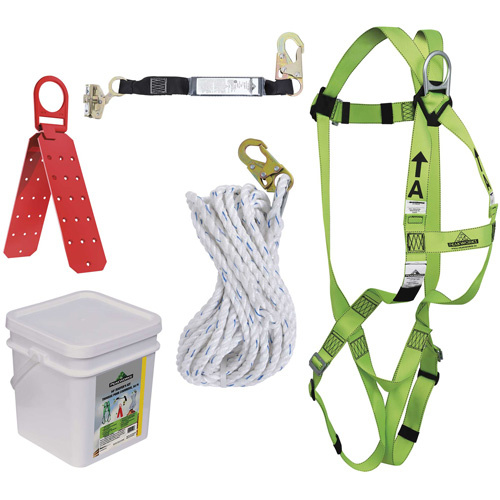 RK4-50 Ensemble de protection contre les chutes, Trousses pour couvreur de toit Dufferin Supply