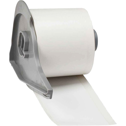 Multi-Purpose Matte Label Tape, Polypropylene, White, 2" Width Dufferin Supply