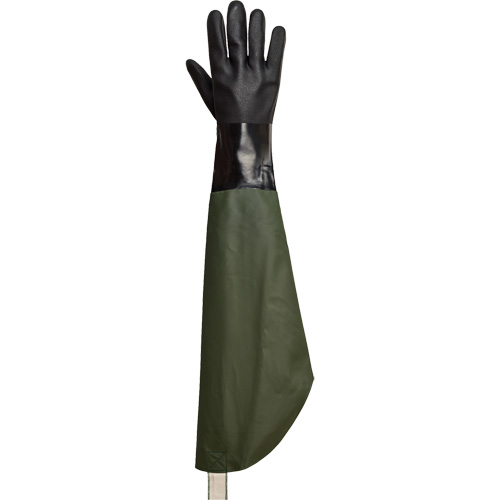 Chemstop Chemical-Resistant Gloves, PVC, Flock-Lined Inner Lining Dufferin Supply