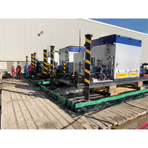 Berme Ultimate Copolymer 2000 Ultra-Containment Berm, Capacit&eacute; 5610 gal. US, 15' la x 50' lo x 12" h, Support &agrave; charni&egrave;re Dufferin Supply