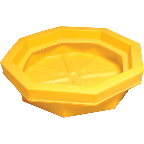 Ultra-Drum Tray&reg; without Grating, 32" L x 32" W x 8.1" H, 22.8 US gal. Spill Capacity Dufferin Supply